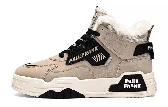 Кроссовки paul frank Skateboarding Shoes Men, бежевый/черный