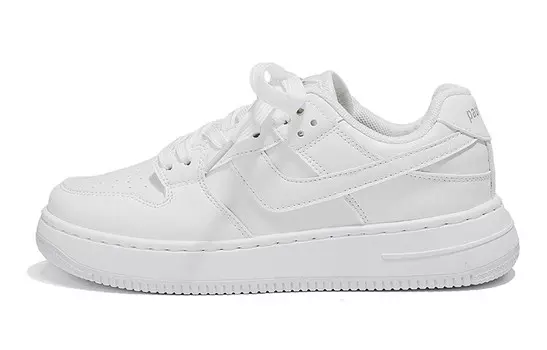 Кроссовки paul frank Skateboarding Shoes Unisex Low-top White, белый