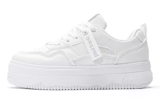 Кроссовки paul frank Skateboarding Shoes Women's Low-top White, белый