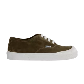 Кроссовки Paula's Ibiza x Loewe Terra Vulca Lace-Up Sneaker, оливковый