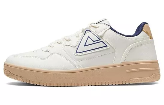 Кроссовки Peak, белые/синие/коричневые