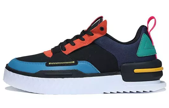 Кроссовки Peak, черные/оранжевые