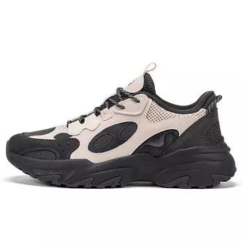 Кроссовки PEAK Chunky Sneakers Men Low-top Gray, бежевый