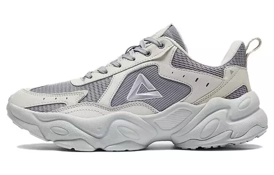Кроссовки PEAK Chunky Sneakers Men Low-top, светло-серый