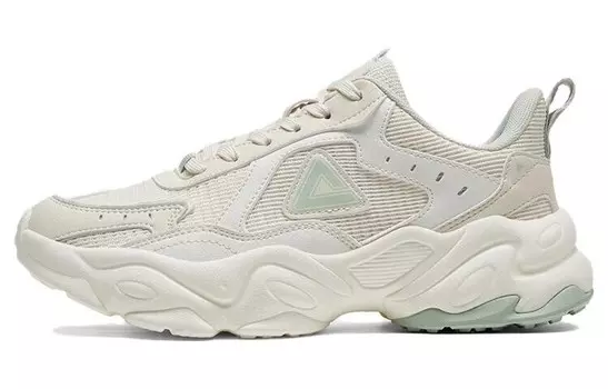 Кроссовки PEAK Chunky Sneakers Women's Low-top Beige, бежевый