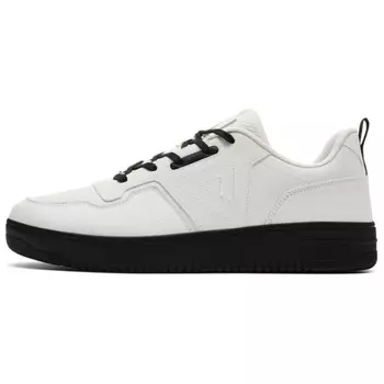 Кроссовки PEAK Classic Heritage Skateboarding Shoes Unisex Low-top Beige/Black, бежевый/черный