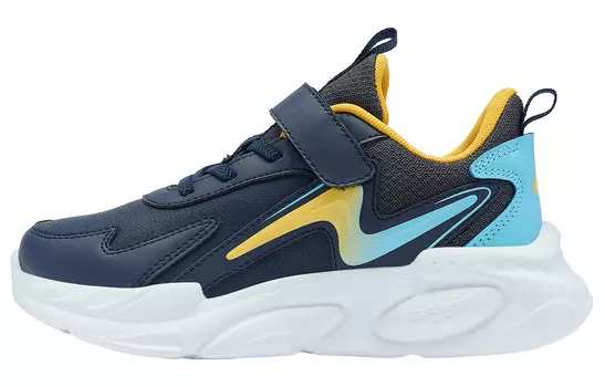 Кроссовки PEAK Kids Lifestyle Shoes GS Low-top Dark Blue, темно-синий