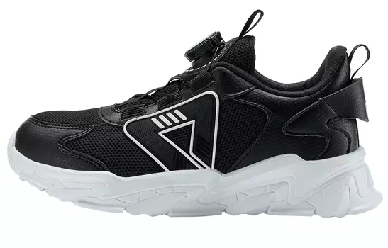 Кроссовки PEAK Kids Lifestyle Shoes GS Low-top White, черный