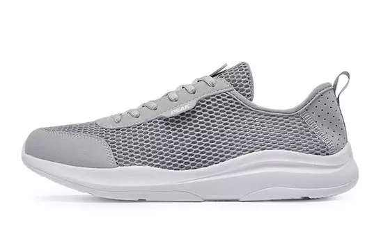 Кроссовки PEAK Lifestyle Shoes Men Low-top Gray, белый/серый