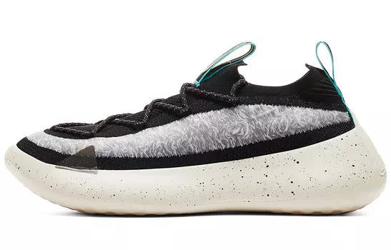 Кроссовки PEAK Lifestyle Shoes Men Low-top Deep Gray Khaki, черный/хаки