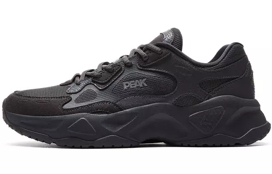 Кроссовки PEAK Lifestyle Shoes Men Low-top Dark Gray, темно-серый
