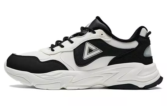 Кроссовки PEAK Lifestyle Shoes Unisex Low-top Black, черный/белый