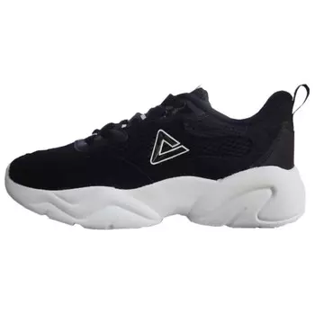 Кроссовки PEAK Lifestyle Shoes Women's Low-top Black/White, черный/белый