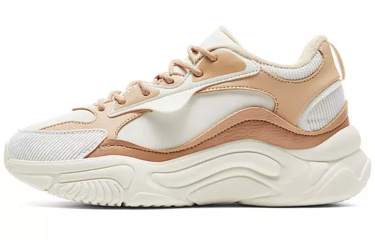 Кроссовки PEAK Lifestyle Shoes Women's Low-top Khaki, бежевый