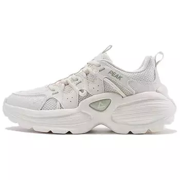 Кроссовки PEAK Lifestyle Shoes Women's Low-top Canvas White, белый