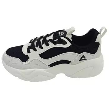 Кроссовки PEAK Lifestyle Shoes Women's Low-top Black And Beige, черный