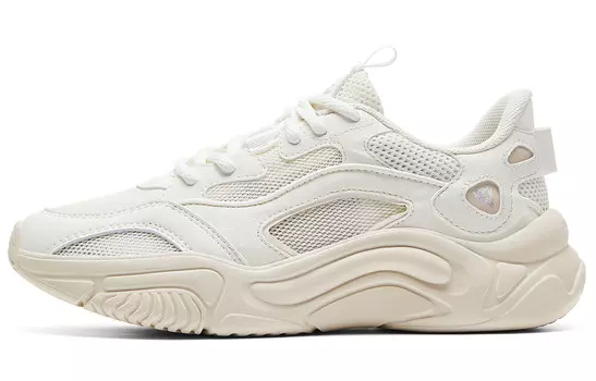 Кроссовки PEAK Lifestyle Shoes Women's Low-top Beige, бежевый