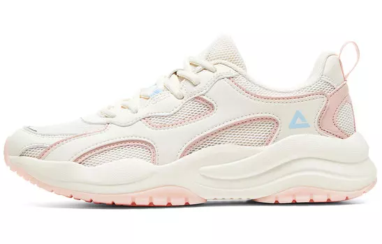 Кроссовки PEAK Lifestyle Shoes Women's Low-top Canvas White, белый