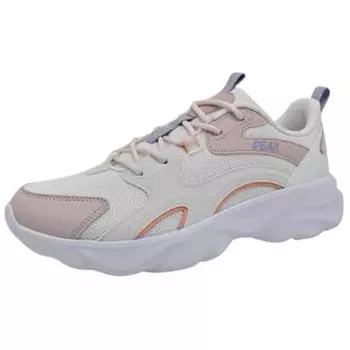 Кроссовки PEAK Lifestyle Shoes Women's Low-top Big White/rose Pink, розовый