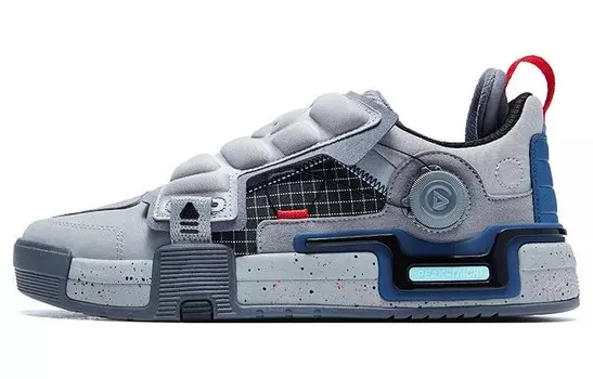 Кроссовки Peak, серебристо-серые