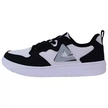 Кроссовки PEAK Skateboarding Shoes Men Low-top Black/White, черный/белый