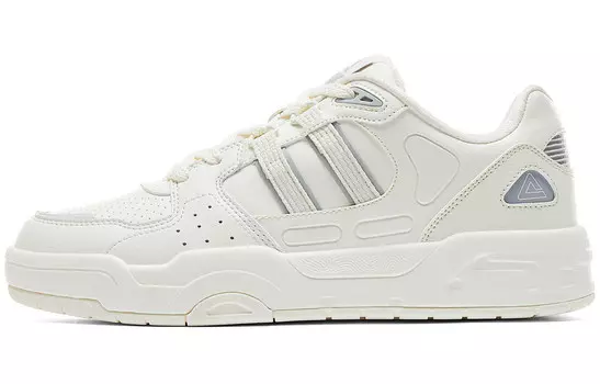 Кроссовки PEAK Skateboarding Shoes Men Low-top Ultra-light White, белый