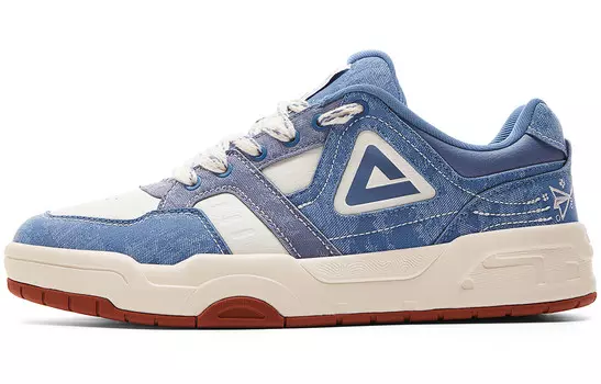 Кроссовки PEAK Skateboarding Shoes Men Low-top Dark Blue, темно-синий