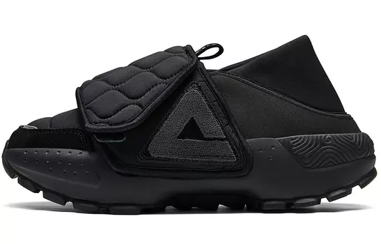 Кроссовки PEAK Skateboarding Shoes Unisex Low-top Black, черный