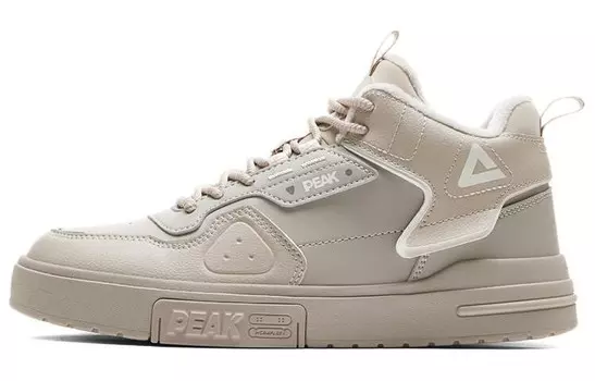 Кроссовки PEAK Skateboarding Shoes Unisex Low-top Gray, серый
