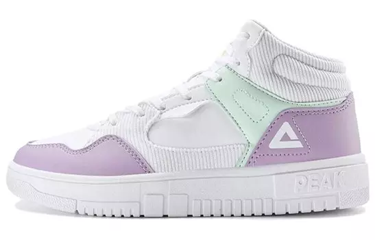 Кроссовки PEAK Skateboarding Shoes Women's High-top, фиолетовый
