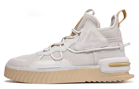 Кроссовки Peak, слоновая кость/желтый