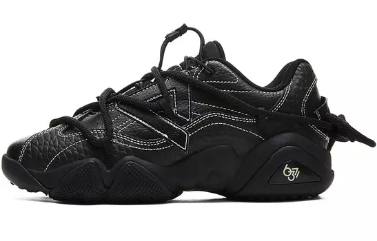 Кроссовки PEAK State Pole 6371 Lifestyle Shoes Women's Low-top Black, черный