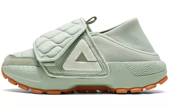 Кроссовки PEAK State Pole Skateboarding Shoes Women's Low-top Willow Green, зеленый