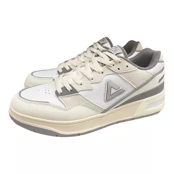 Кроссовки PEAK Taichi 910 Skateboarding Shoes Men Low-top Large White/medium Gray, серый