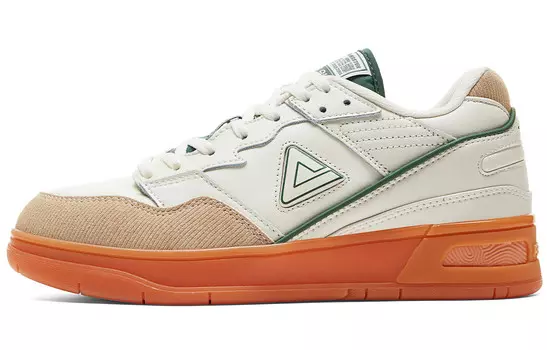 Кроссовки PEAK Taichi 910 Skateboarding Shoes Women's Low-top Off-white Coffee, цвет Off-white coffee