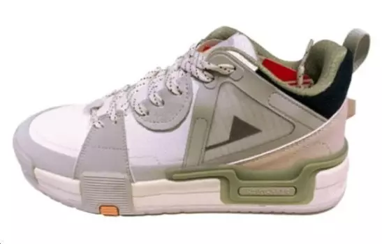 Кроссовки PEAK The State Is Extremely High Skateboarding Shoes Unisex Low-top Gray, серый