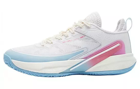 Кроссовки PEAK Training Shoes Women's Low-top White/Blue, белый/синий