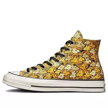 Кроссовки peanuts x chuck 70 high 'woodstock camo' Converse, золотой