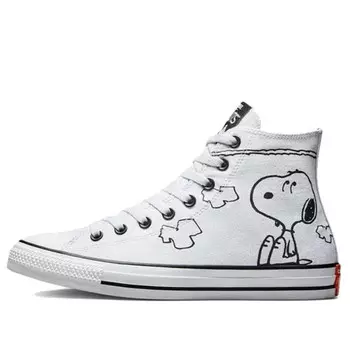 Кроссовки peanuts x chuck taylor all star high 'snoopy and woodstock' Converse, белый