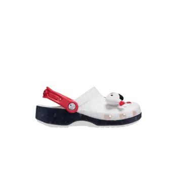 Кроссовки Peanuts x Classic Clog Toddler 'Snoopy & Joe Cool', белый