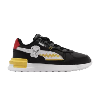 Кроссовки Peanuts x Graviton Little Kid Puma, черный