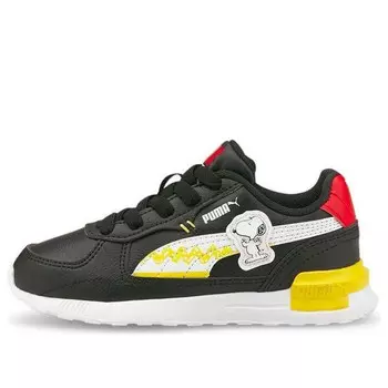 Кроссовки peanuts x graviton 'snoopy' Puma, черный