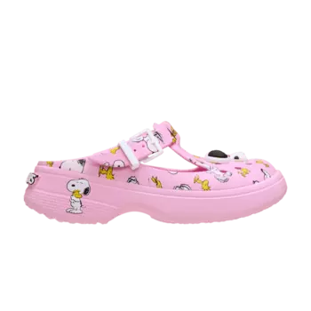 Кроссовки Peanuts x Mary Jane Clog 'Pink', розовый