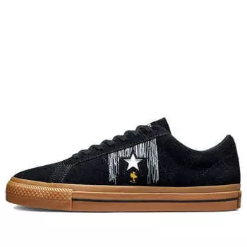 Кроссовки peanuts x one star low 'snoopy and woodstock' Converse, черный