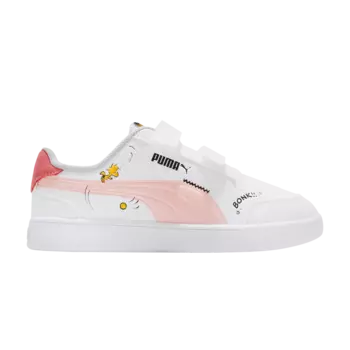 Кроссовки Peanuts x Shuffle Little Kid Puma, белый