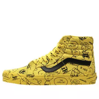 Кроссовки peanuts x sk8-hi 'charlie brown maize' Vans, желтый