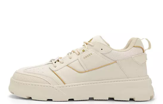 Кроссовки PEDRO Skateboarding Shoes Men Low-top White, белый