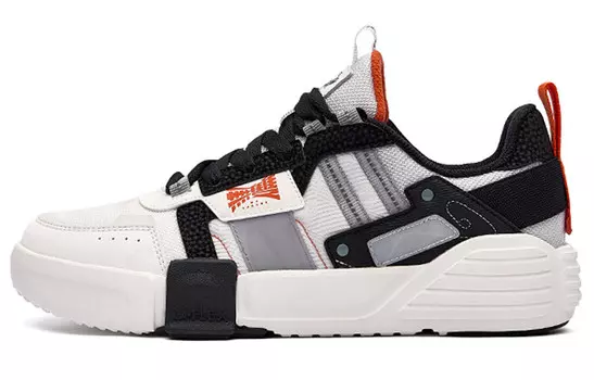 Кроссовки Peerless Master Skateboarding Shoes Men Low Top White/Black Erke