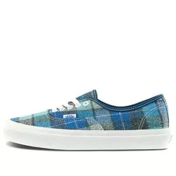 Кроссовки pendleton x authentic 44 dx 'anaheim factory - beach boy plaid' Vans, синий