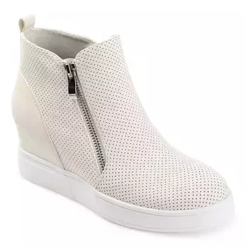 Кроссовки Pennelope на танкетке Journee, белый